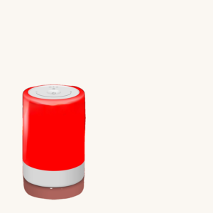 Veilleuse rouge tactile Oorha 670nm — lumière douce pour préparer au sommeil sans perturber la mélatonine
